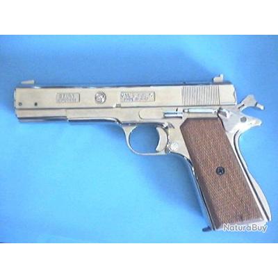 Quel était le modèle de ces fusils ZM-FN ? - Page 8 __00001_PISTOLET-BRUNI-COPIE-COLT-45-NICKELE-CAL-8MM-K-ALARME-TTBE